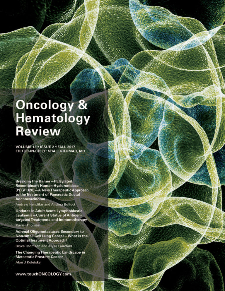 ONCOLOGY & HEMATOLOGY - REVIEW VOLUME 13 ISSUE 2 - FALL 2017 ...