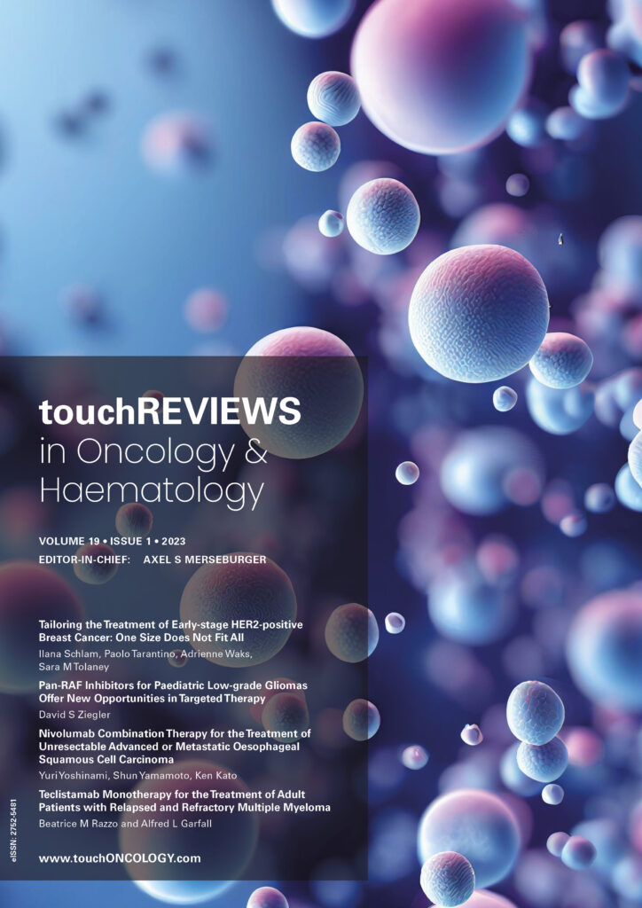 touchreviews in oncology & haematology peer reviewed journal